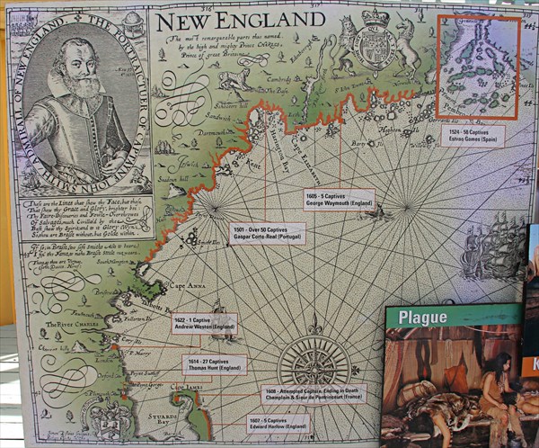 084-Карта Новой Англии, 1616 год